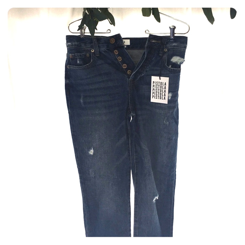 Size 25 pistola brand high waisted jeans - Picture 1 of 5